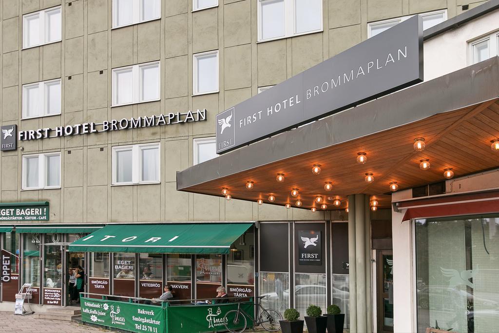 First Hotel Brommaplan Estocolmo Exterior foto